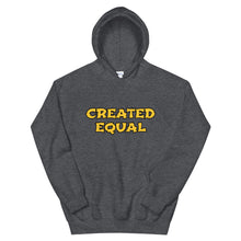 Load image into Gallery viewer, Created Equal Unisex Hoodie