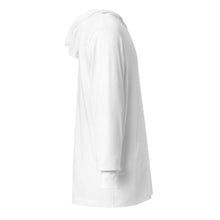 Load image into Gallery viewer, Created Equal Hooded long-sleeve tee
