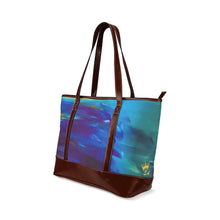 Load image into Gallery viewer, Blue Wave Tote Bag
