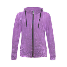 Load image into Gallery viewer, Lilac Hoodie Jacket

