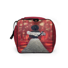 Load image into Gallery viewer, Silver Dress Duffle bag

