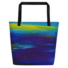 Cargar imagen en el visor de la galería, Blue Wave Beach Bag
