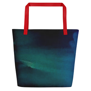 Sea Green Beach Bag