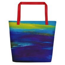 Load image into Gallery viewer, Blue Wave Beach Bag
