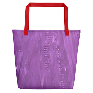 Lilac Beach Bag