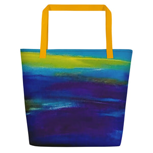 Blue Wave Beach Bag