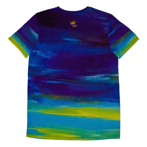 Blue Wave Men's Athletic T-shirt