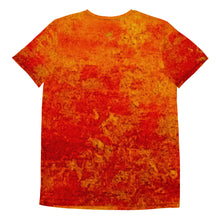 Cargar imagen en el visor de la galería, Summer Fire Men&#39;s Athletic T-shirt
