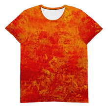 Cargar imagen en el visor de la galería, Summer Fire Men&#39;s Athletic T-shirt
