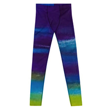 Load image into Gallery viewer, Blue Wave Men&#39;s Leggings
