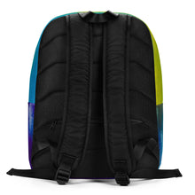Load image into Gallery viewer, Blue Wave Minimalist Backpack
