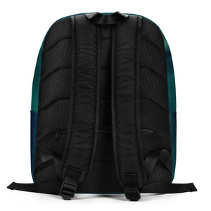 Sea Green Minimalist Backpack