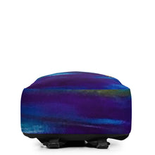 Cargar imagen en el visor de la galería, Blue Wave Minimalist Backpack
