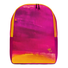 Load image into Gallery viewer, Burst of Pink Minimalist Backpack

