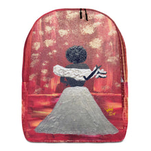 Cargar imagen en el visor de la galería, Silver Dress Minimalist Backpack
