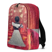 Load image into Gallery viewer, Silver Dress Minimalist Backpack
