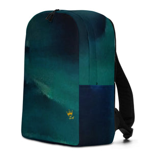 Sea Green Minimalist Backpack