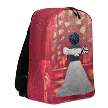 Load image into Gallery viewer, Silver Dress Minimalist Backpack
