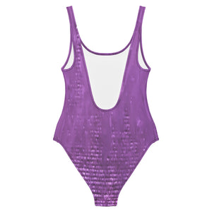 Lilac One-Piece Swimsuit