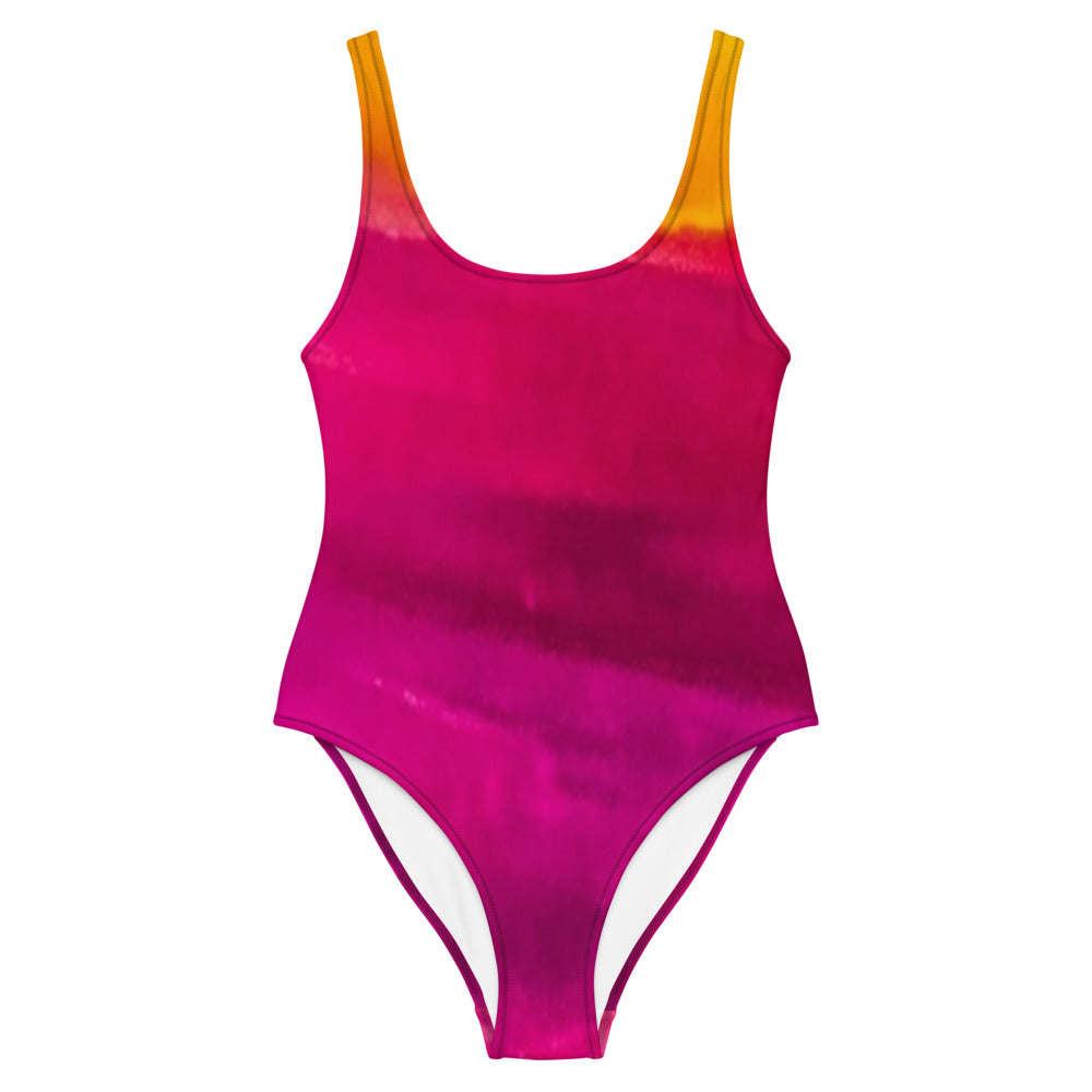 Burst of Pink One-Piece Swimsuit