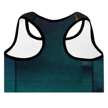 Load image into Gallery viewer, Sea Green Padded Sports Bra
