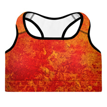 Load image into Gallery viewer, Summer Fire Padded Sports Bra
