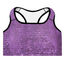 Load image into Gallery viewer, Lilac Padded Sports Bra
