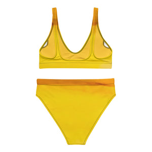 Sunburst Recycled high-waisted bikini
