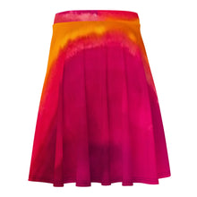 Load image into Gallery viewer, Burst of Pink Skater Skirt

