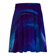 Load image into Gallery viewer, Blue Wave 2 Skater Skirt
