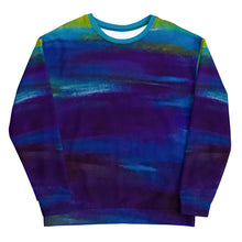 Cargar imagen en el visor de la galería, Blue Wave Unisex Sweatshirt
