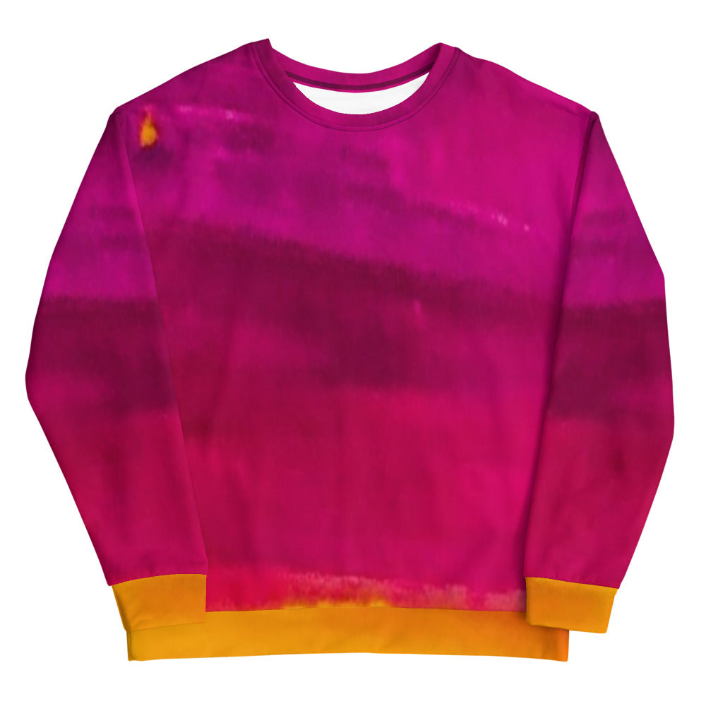 Burst of Pink Unisex Sweatshirt