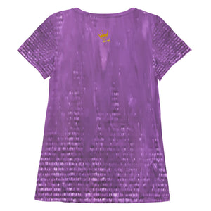 Lilac Women's Athletic T-shirt