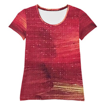 Load image into Gallery viewer, Blush  Women&#39;s Athletic T-shirt
