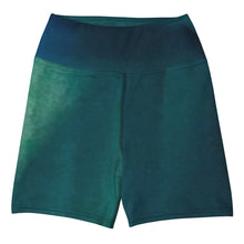 Load image into Gallery viewer, Sea Green Yoga Shorts
