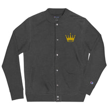 Load image into Gallery viewer, Crown Embroidered Champion Bomber Jacket
