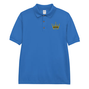 Crown Embroidered Polo Shirt