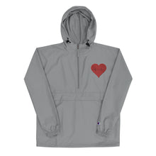 Load image into Gallery viewer, Heart Healthy Embroidered Champion Packable Jacket
