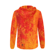 Cargar imagen en el visor de la galería, Orange Burst Hoodie Jacket
