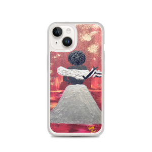 Silver Dress iPhone Case