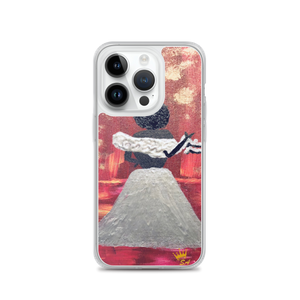 Silver Dress iPhone Case