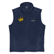 Load image into Gallery viewer, Royalty Men’s Columbia fleece vest
