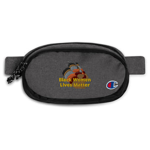 Black Women Lives Matter Champion fanny pack