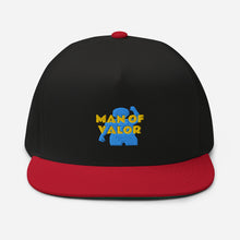 Load image into Gallery viewer, Man of Valor Flat Bill Cap
