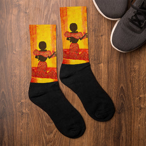 Queen Art Socks