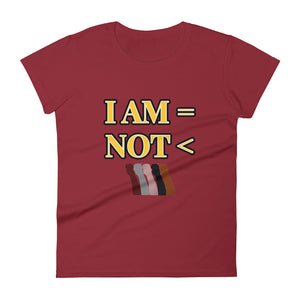 I Am = Women's short sleeve t-shirt