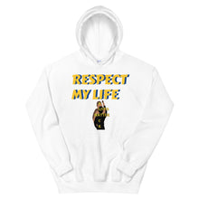 Load image into Gallery viewer, Respect My Life Unisex Hoodie
