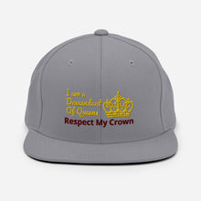 Load image into Gallery viewer, Queen Snapback Hat
