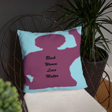 Load image into Gallery viewer, Black Women Lives Matter Basic Pillow

