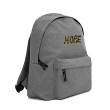 Load image into Gallery viewer, Hope Embroidered Backpack
